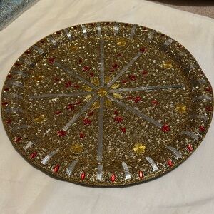 Colorful Indian tray